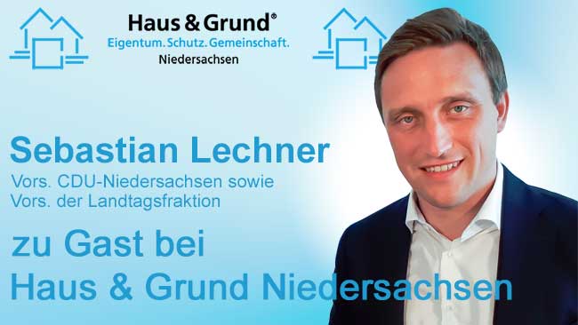 Haus & Grund Niedersachsen Sebastian Lechner bei Haus und Grund